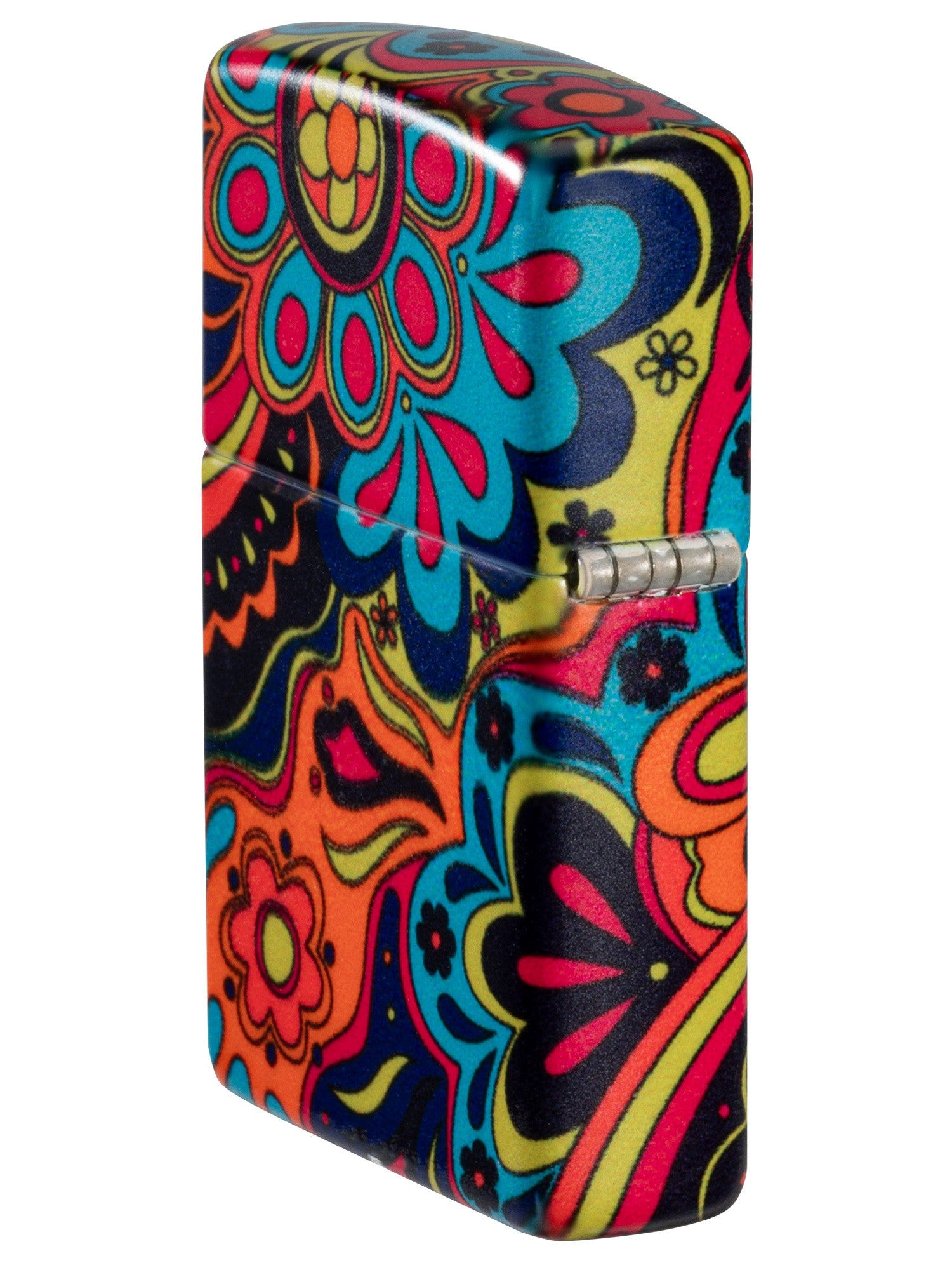 Zippo Lighter: Flower Power - 540 Color 46128