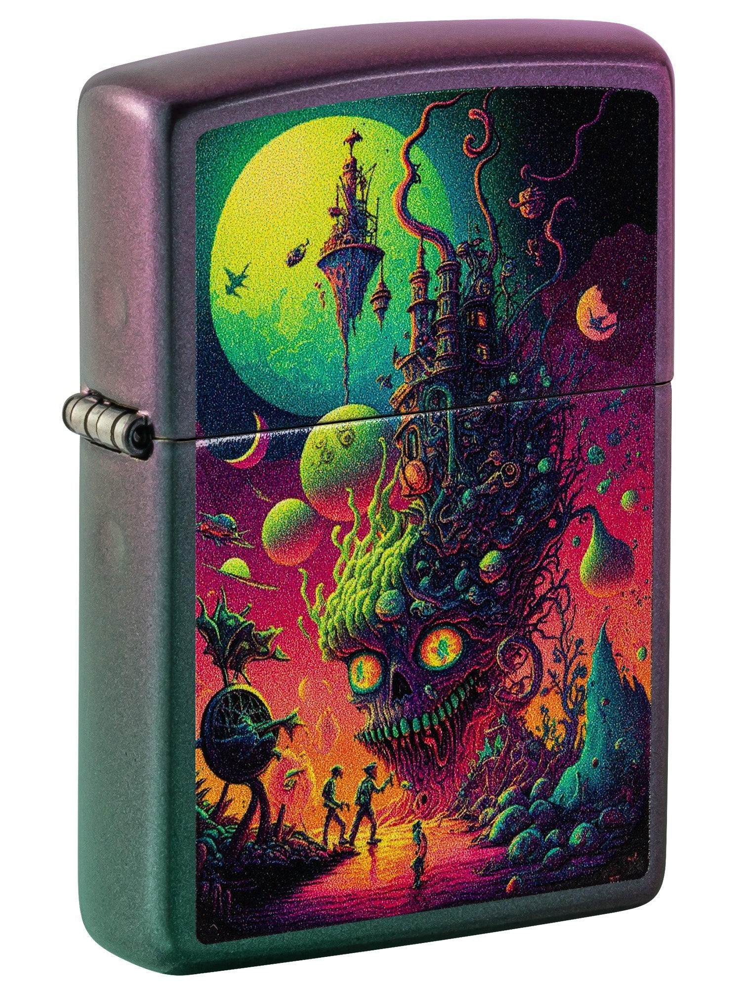 Zippo Lighter: Distant Lands Design - Iridescent 46238