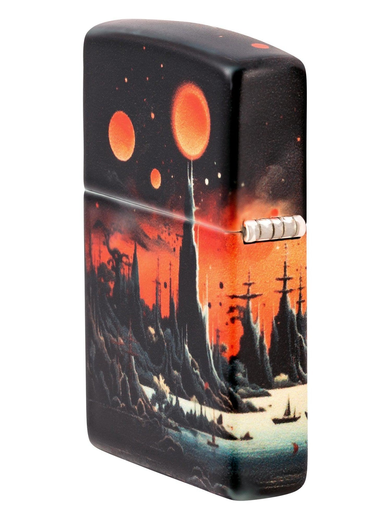 Zippo Lighter: Galactic Landscape Design - 540 Color 46254