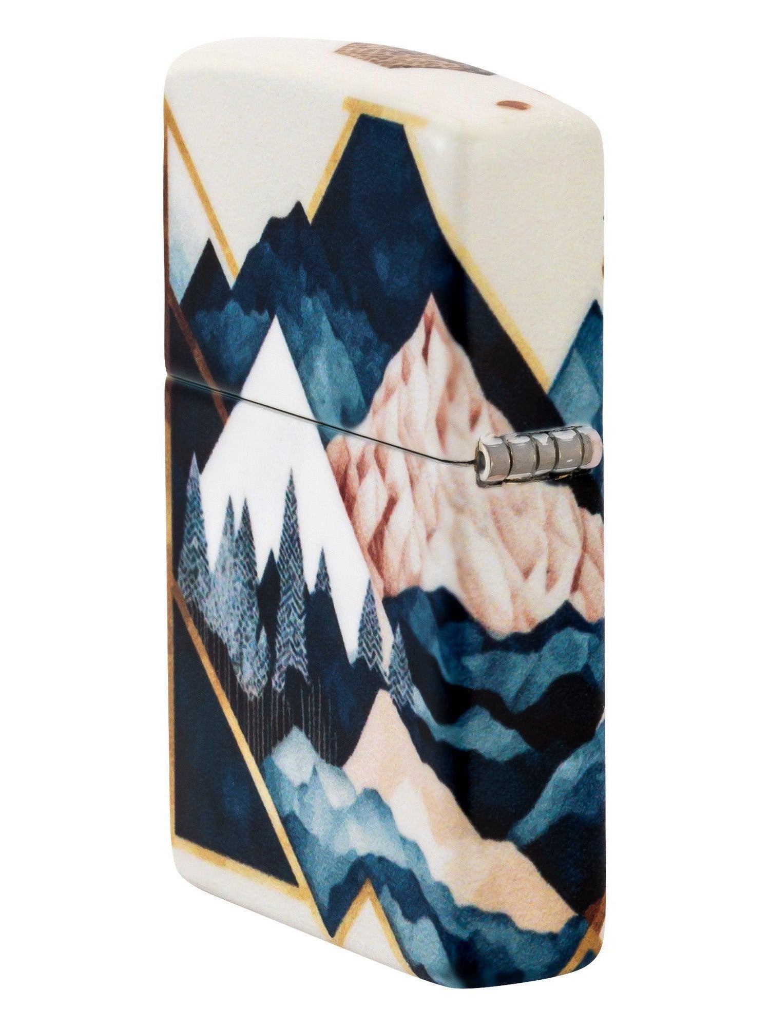 Zippo Lighter: Mountain Collage Design - 540 Color 46262