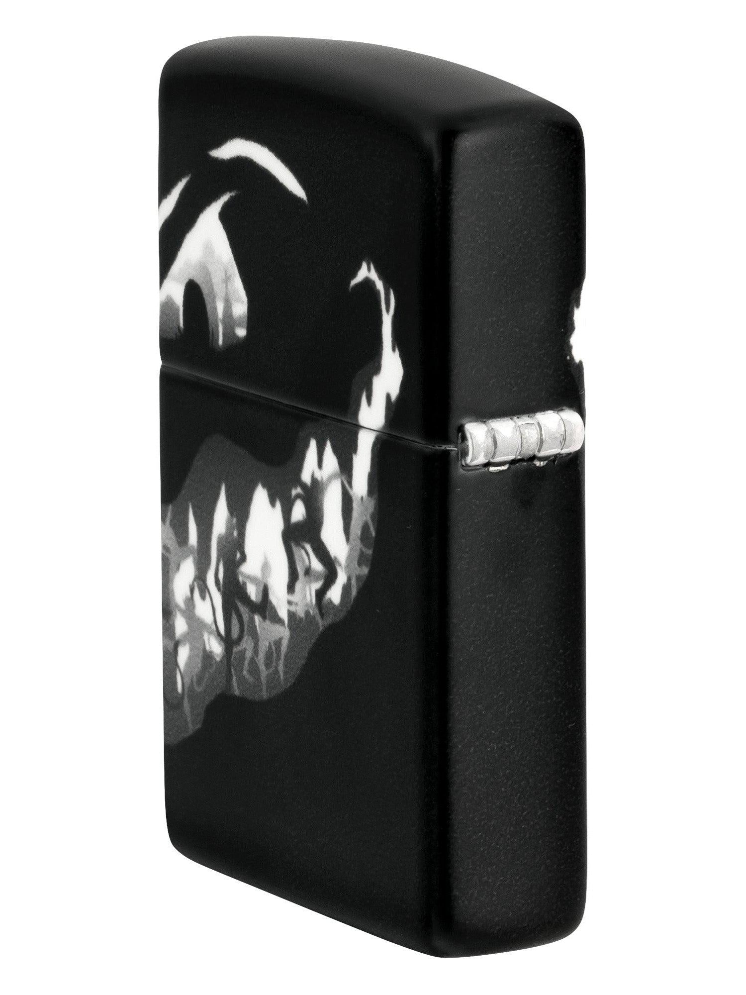 Zippo Lighter: Devil Dance Design - Glow-in-the-Dark Green 46268