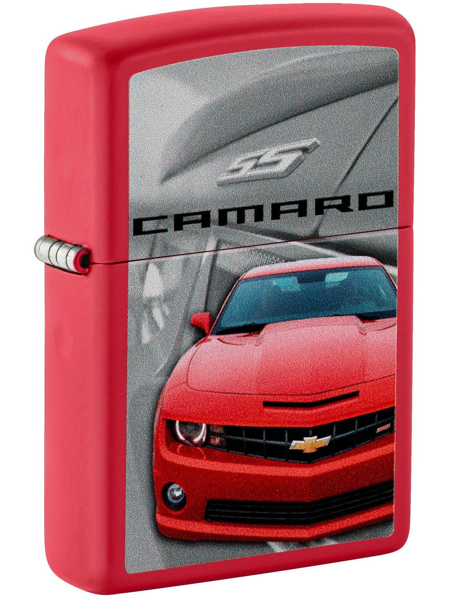 Zippo Lighter: Chevrolet Camaro SS - Red Matte 46304