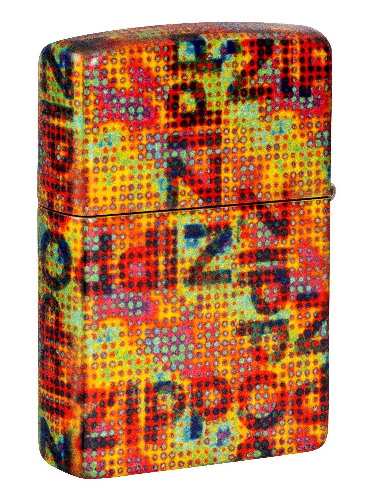 Zippo Lighter: Pixel Fusion Design - 540 Fusion 46386