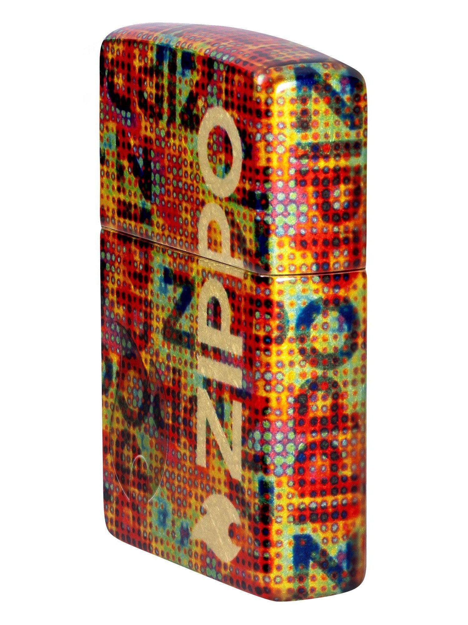 Zippo Lighter: Pixel Fusion Design - 540 Fusion 46386