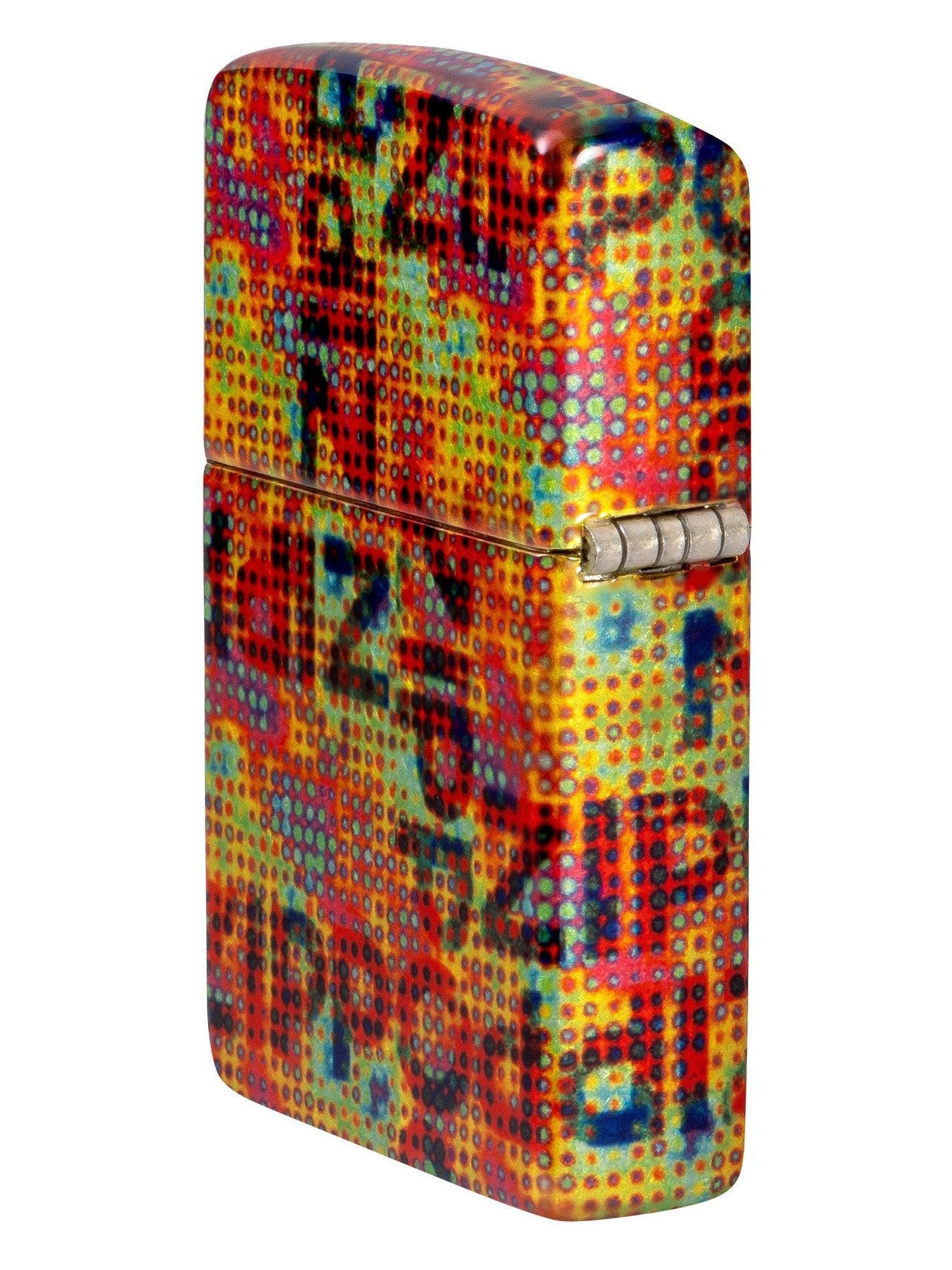 Zippo Lighter: Pixel Fusion Design - 540 Fusion 46386