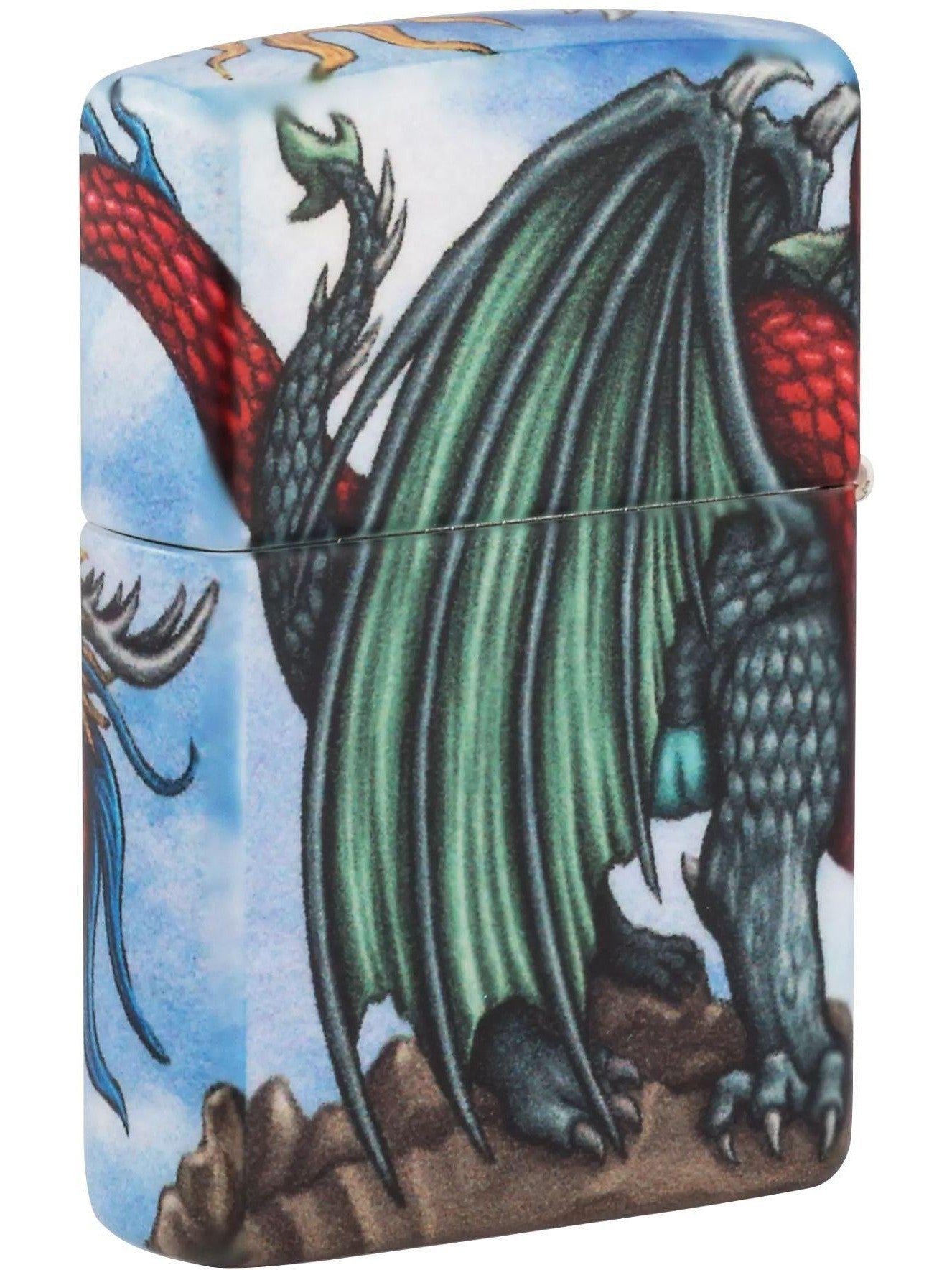 Zippo Lighter: Dragons Fighting - 540 Color 81624