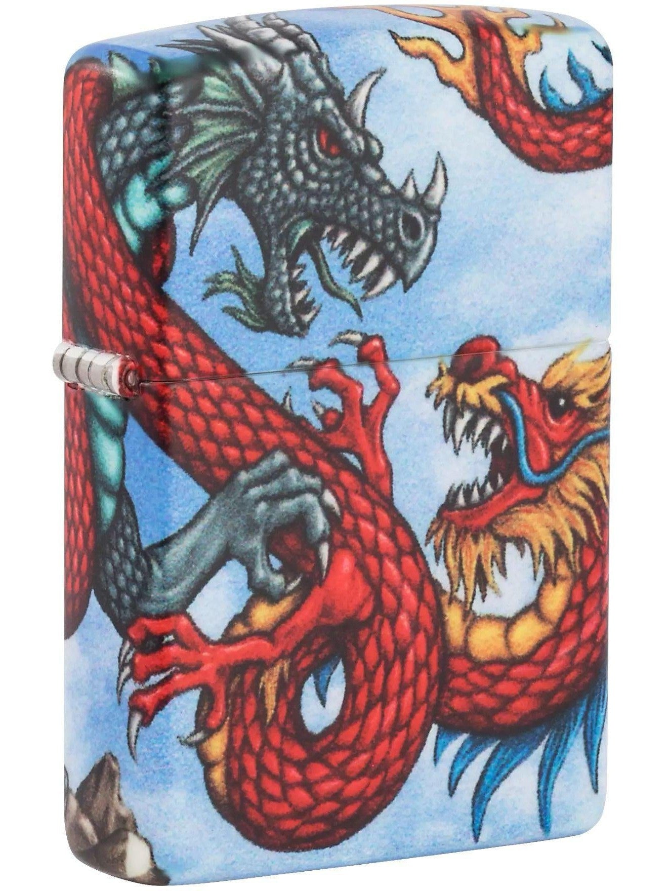 Zippo Lighter: Dragons Fighting - 540 Color 81624