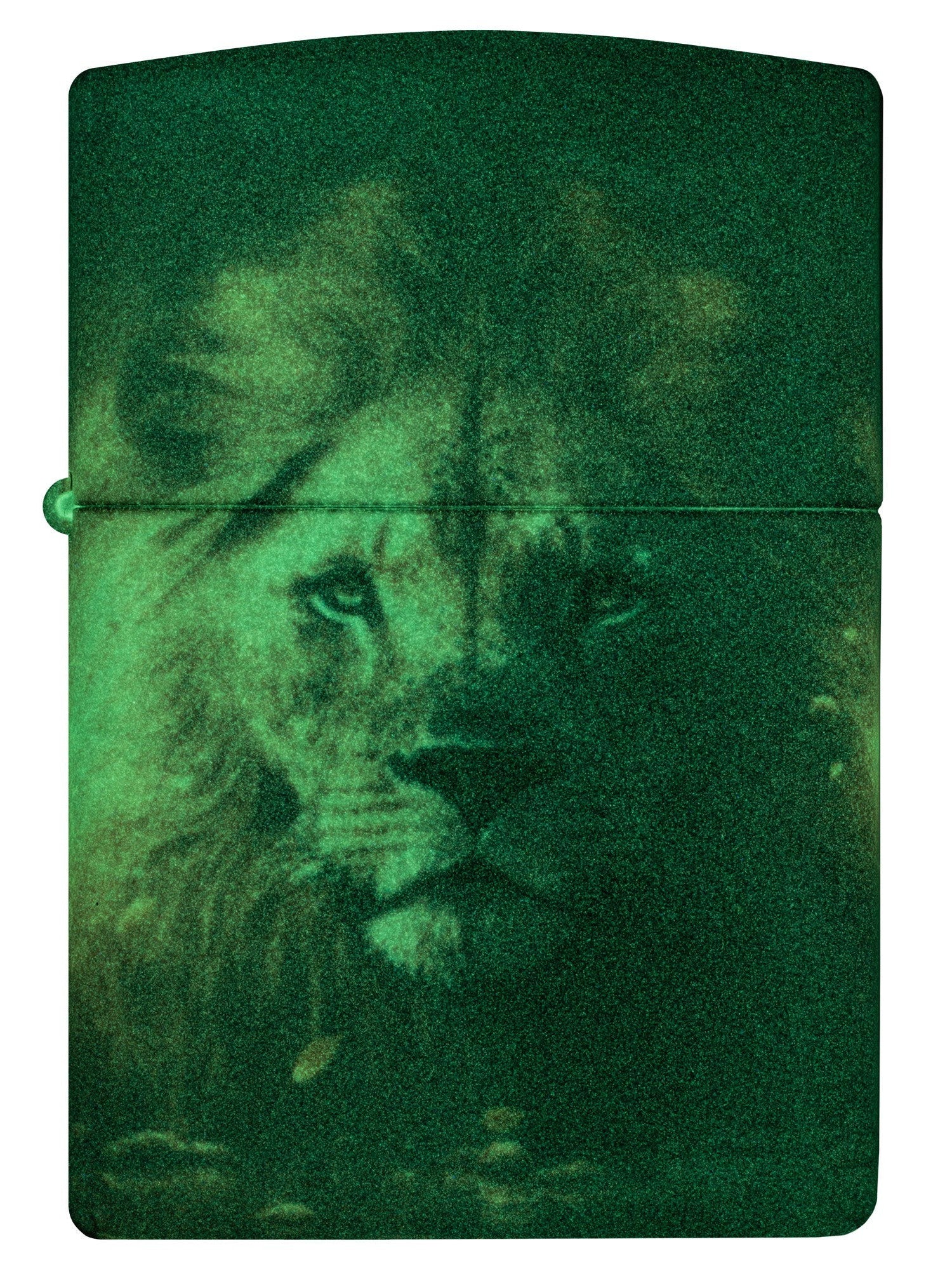 Zippo Lighter: Lion, Glow-in-the-Dark - 540 Color 81649