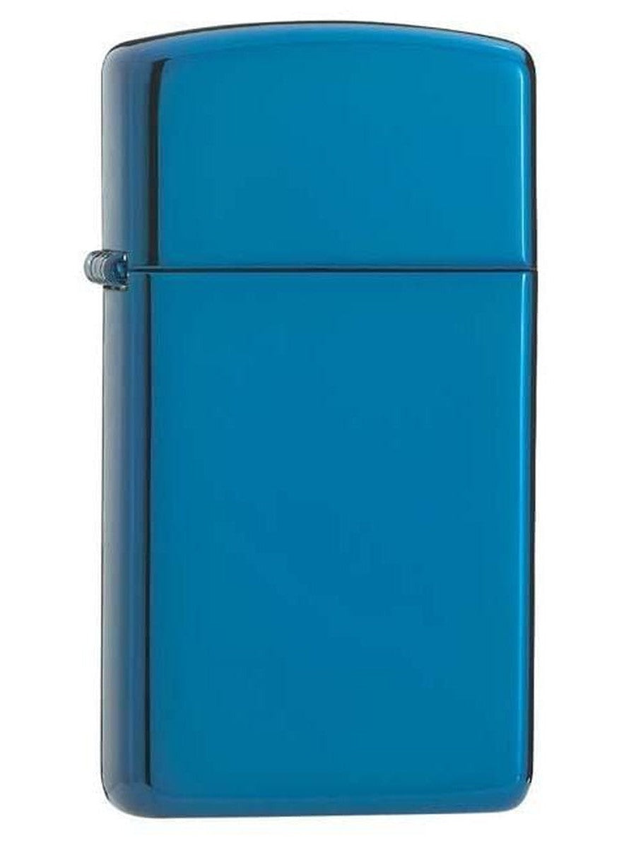 Zippo Lighter: Slim - Sapphire 20494 – Lucas Lighters