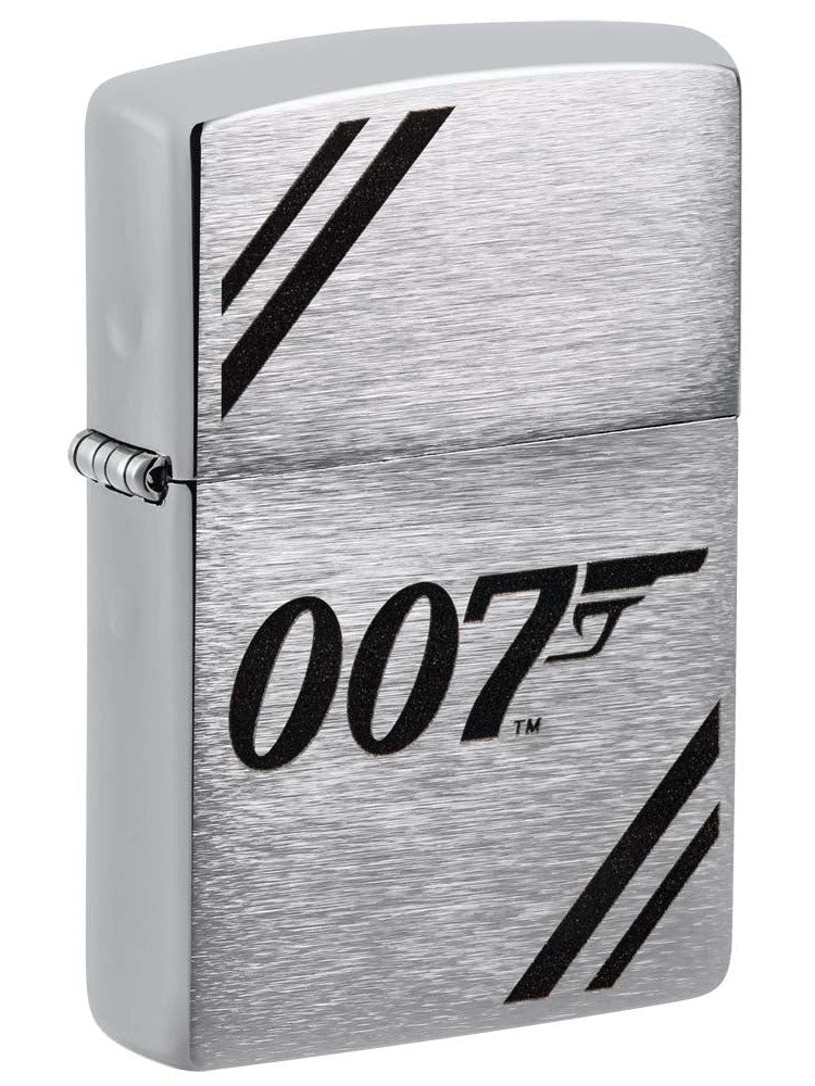 Zippo Lighter: James Bond 007 Guns - Satin Chrome 48735 – Lucas