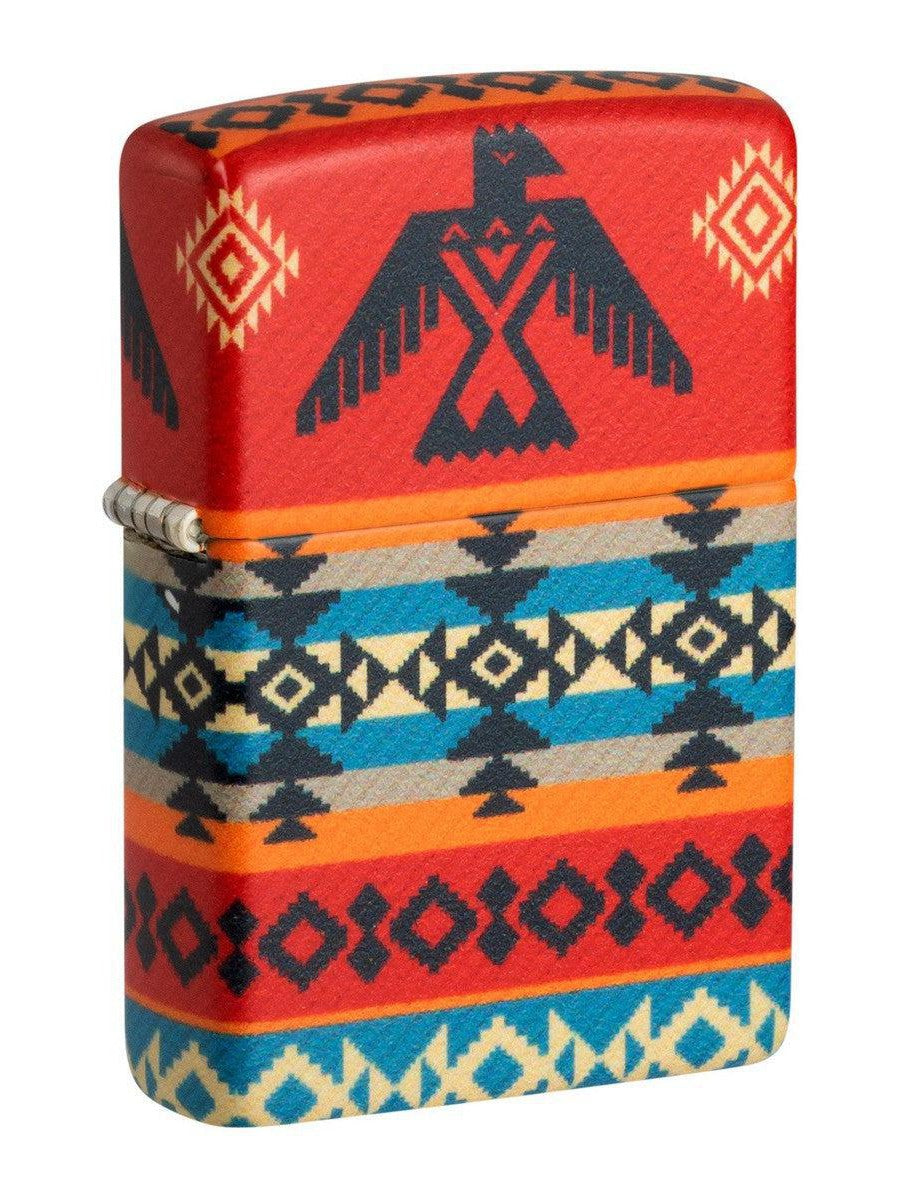 Zippo Lighter: Indian Thunderbird Pattern - 540 Color 81475 – Lucas ...