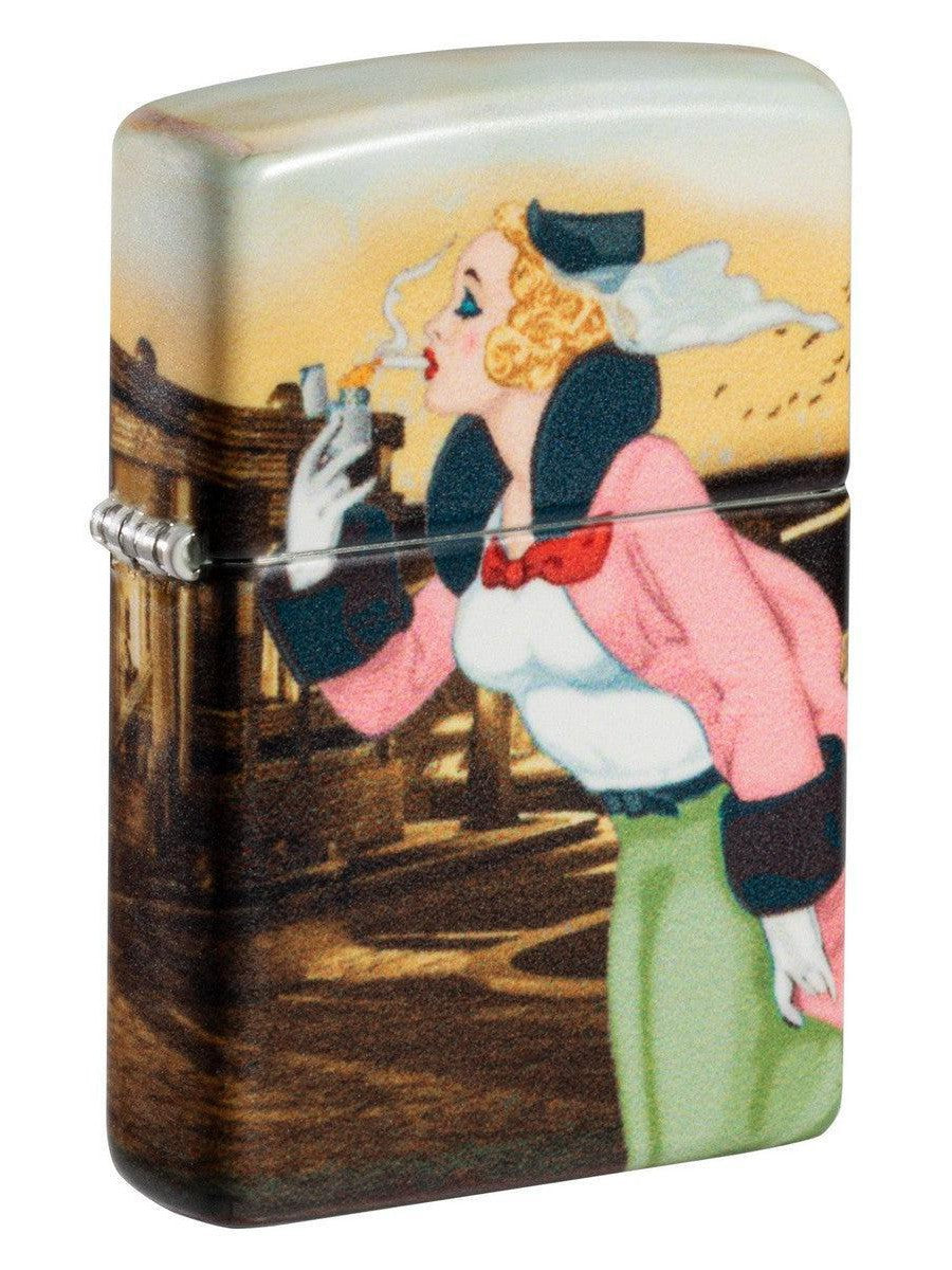 Zippo Lighter: Windy the Zippo Girl - 540 Color 81477 – Lucas Lighters